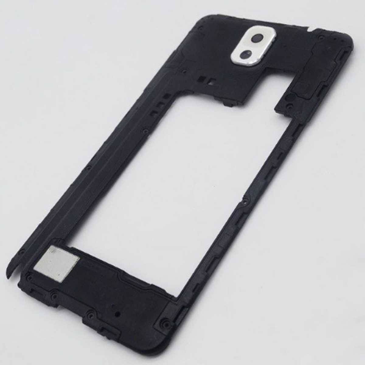 Mittelrahmen für Samsung Galaxy Note 3 N9005 mit Kameralinse in weiß