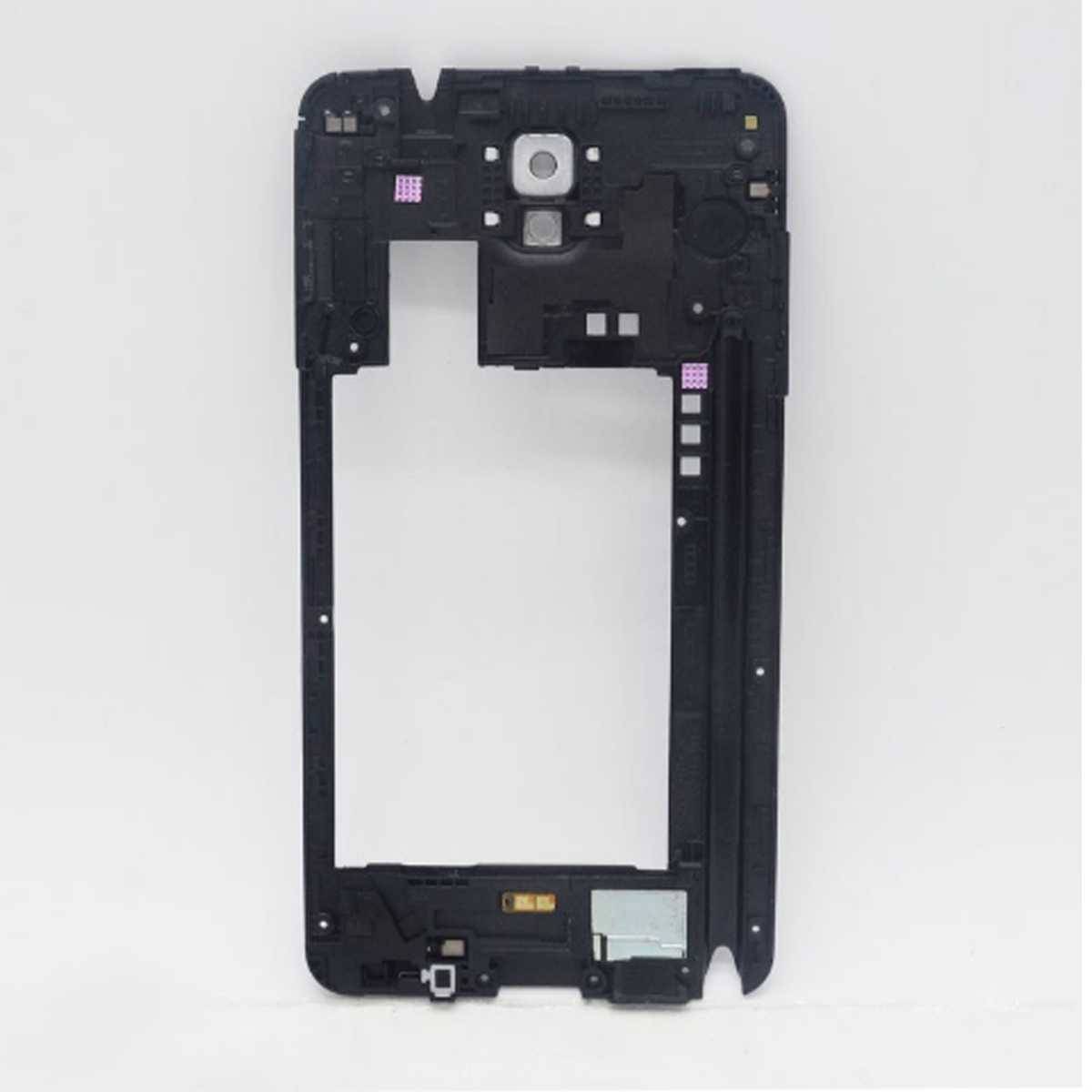 Mittelrahmen für Samsung Galaxy Note 3 N9005 mit Kameralinse in weiß