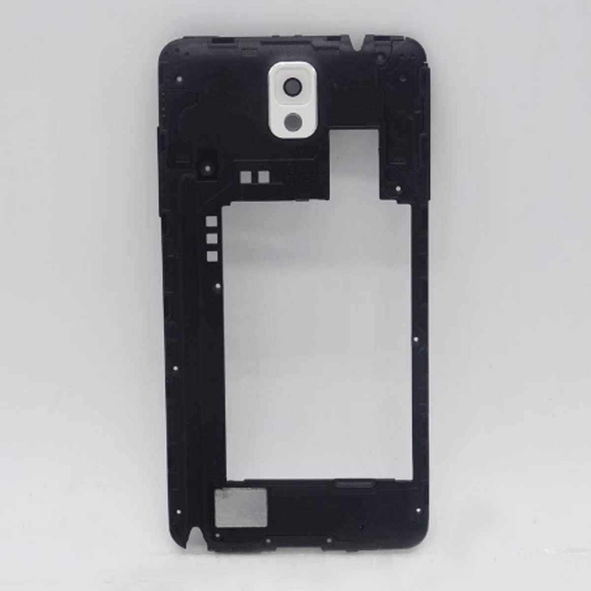 Mittelrahmen für Samsung Galaxy Note 3 N9005 mit Kameralinse in weiß