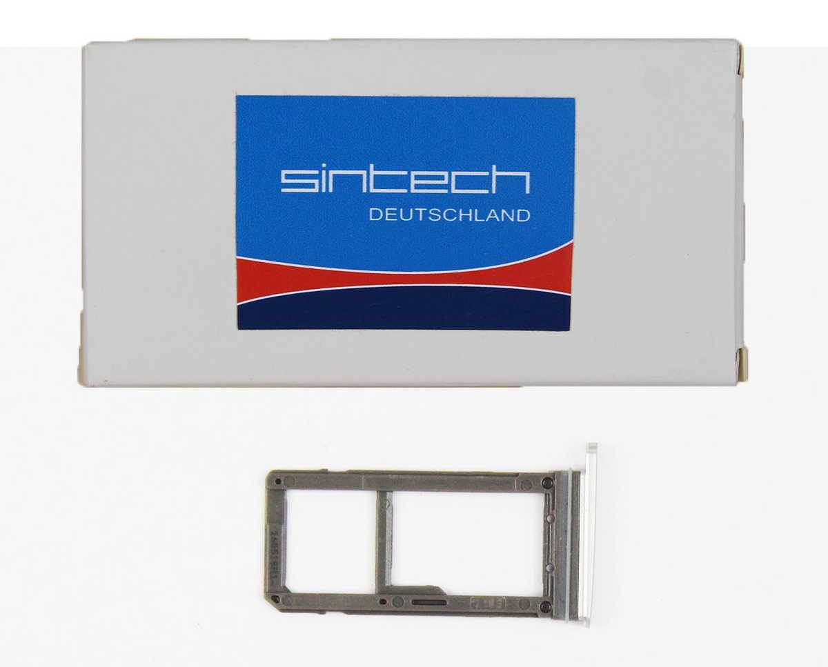 Sim + SD Kartenhalter für Samsung Galaxy S7 Edge weiss card holder