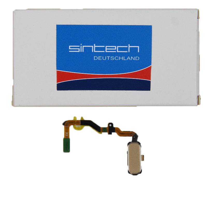 Home button in gold mit Flexkabel für Samsung Galaxy S7