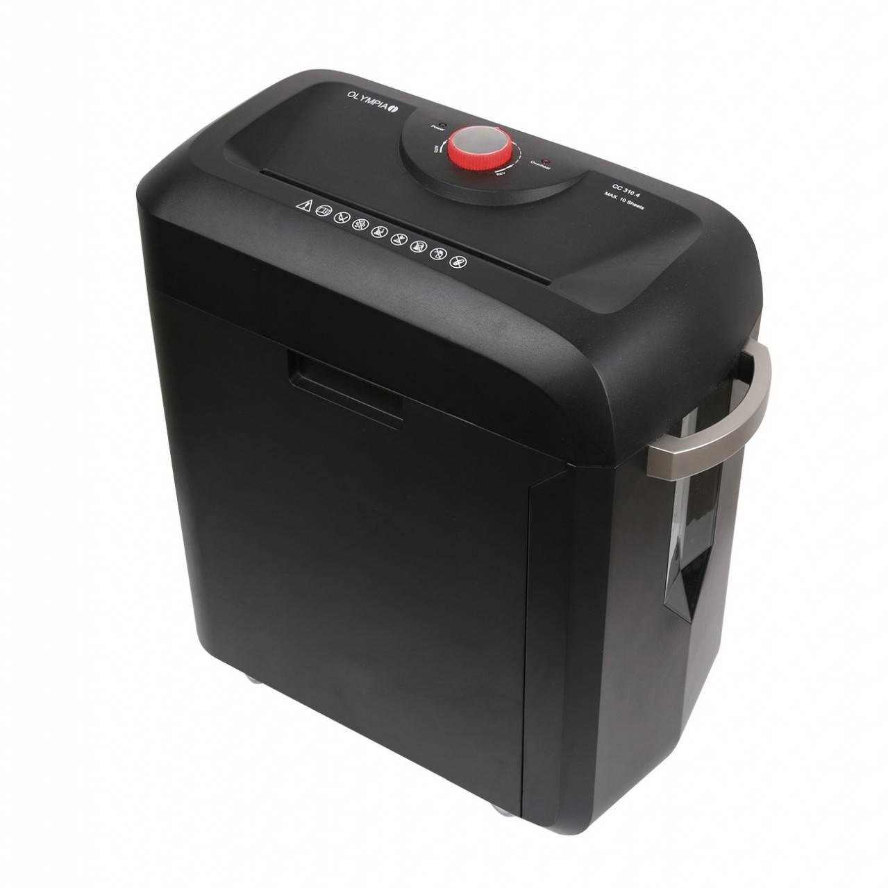 OLYMPIA CC 310.4 professioneller Aktenvernichter, Partikelschnitt, bis 10 Blatt