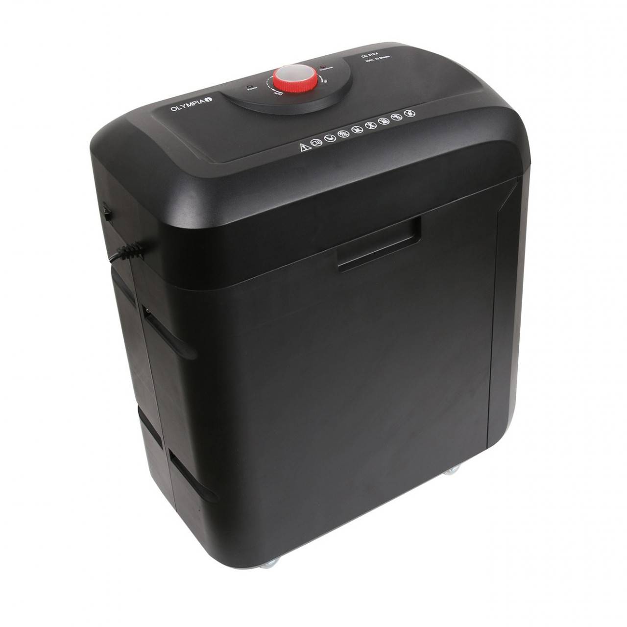 OLYMPIA CC 310.4 professioneller Aktenvernichter, Partikelschnitt, bis 10 Blatt