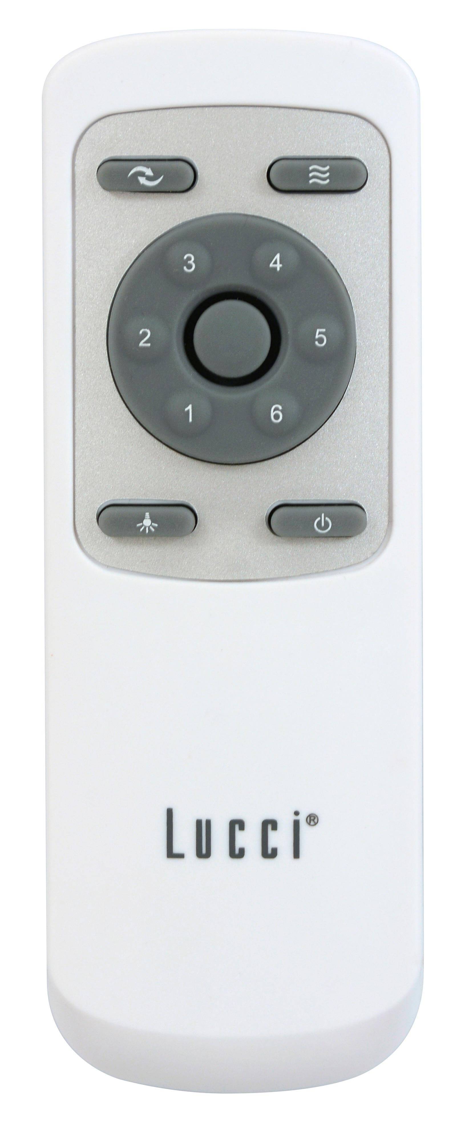 DC Deckenventilator Atlanta Weiß mit LED