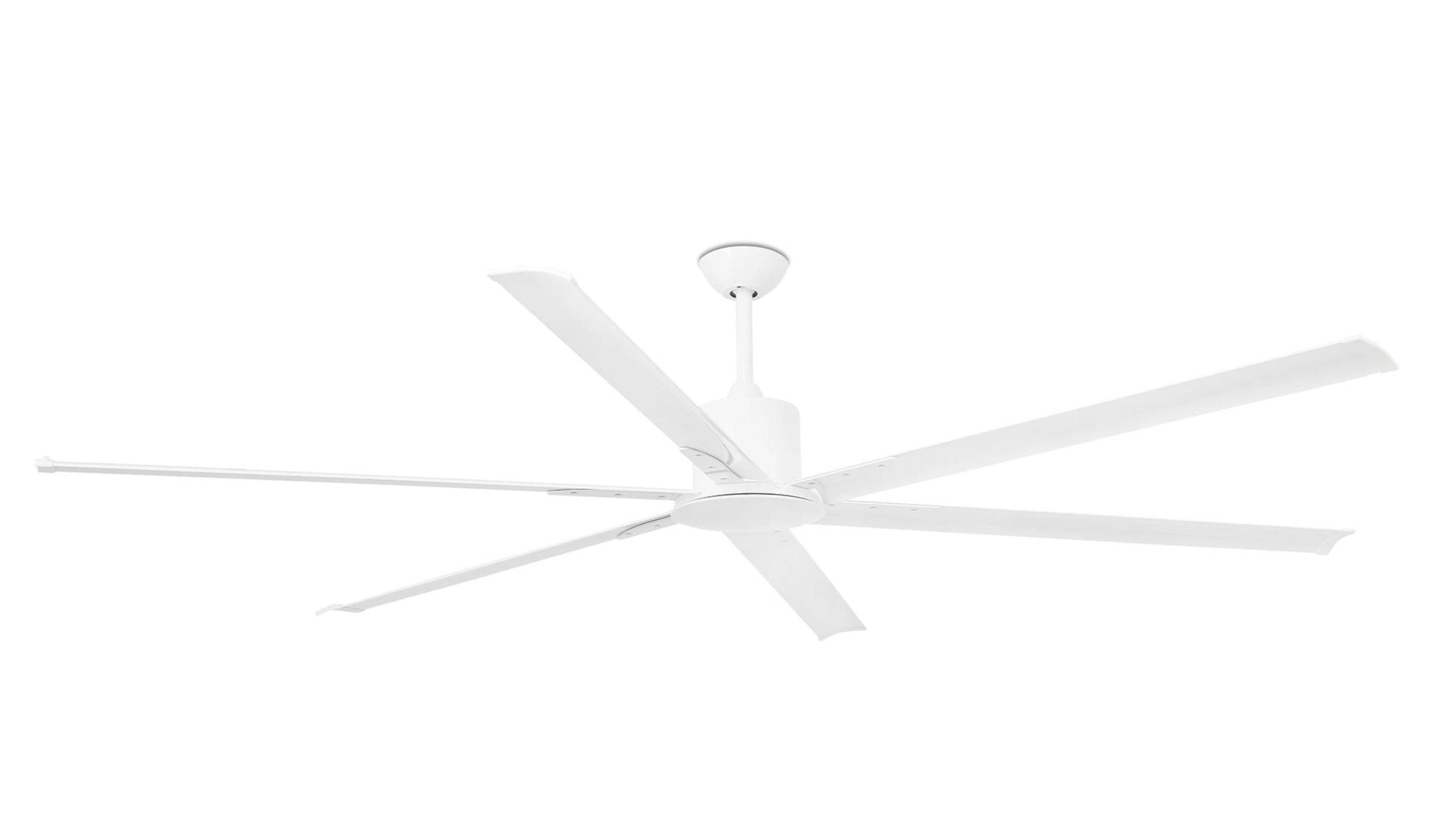Energiespar Deckenventilator Andros Weiß 213 cm