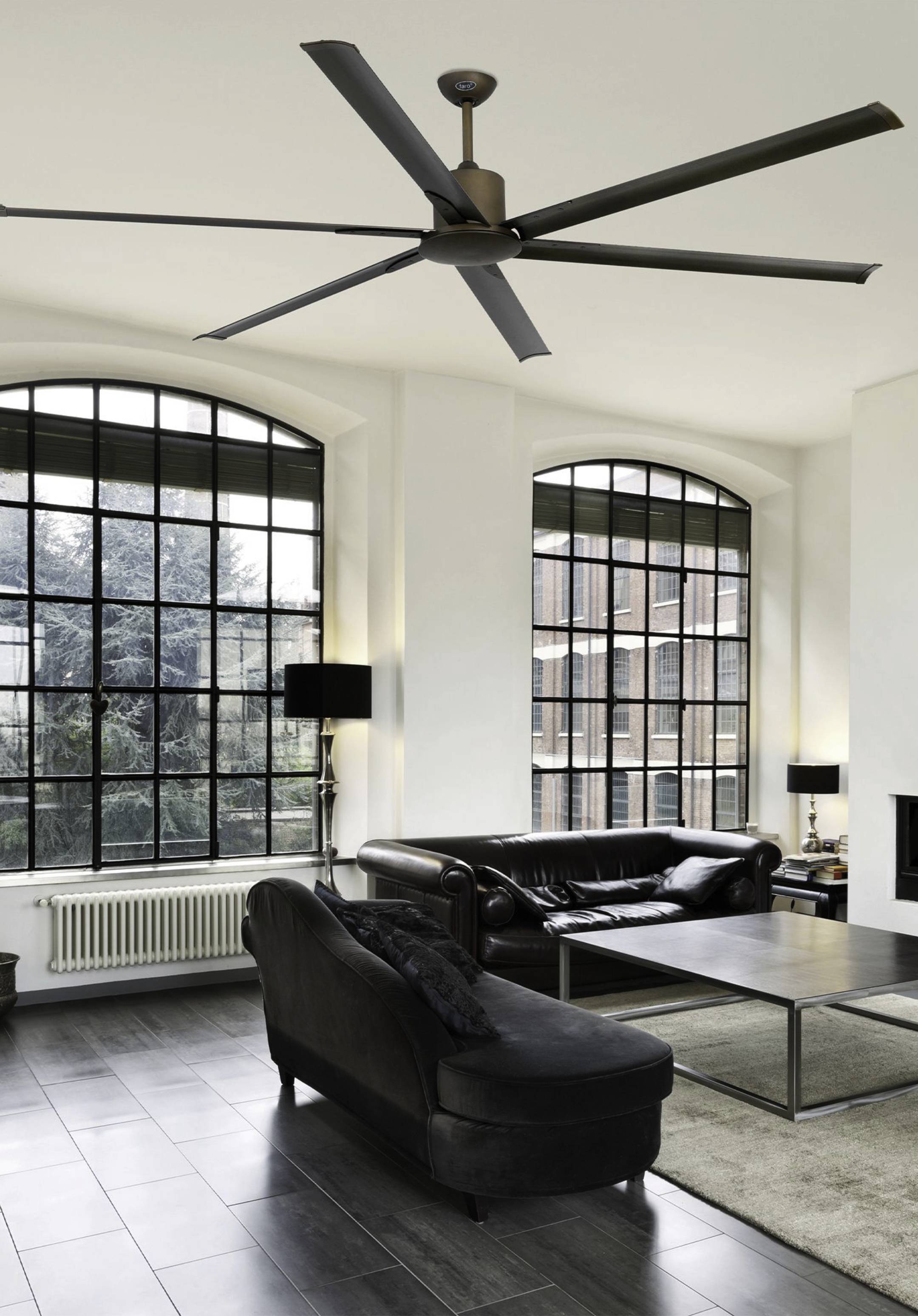 Energiespar Deckenventilator Andros Braun 213 cm