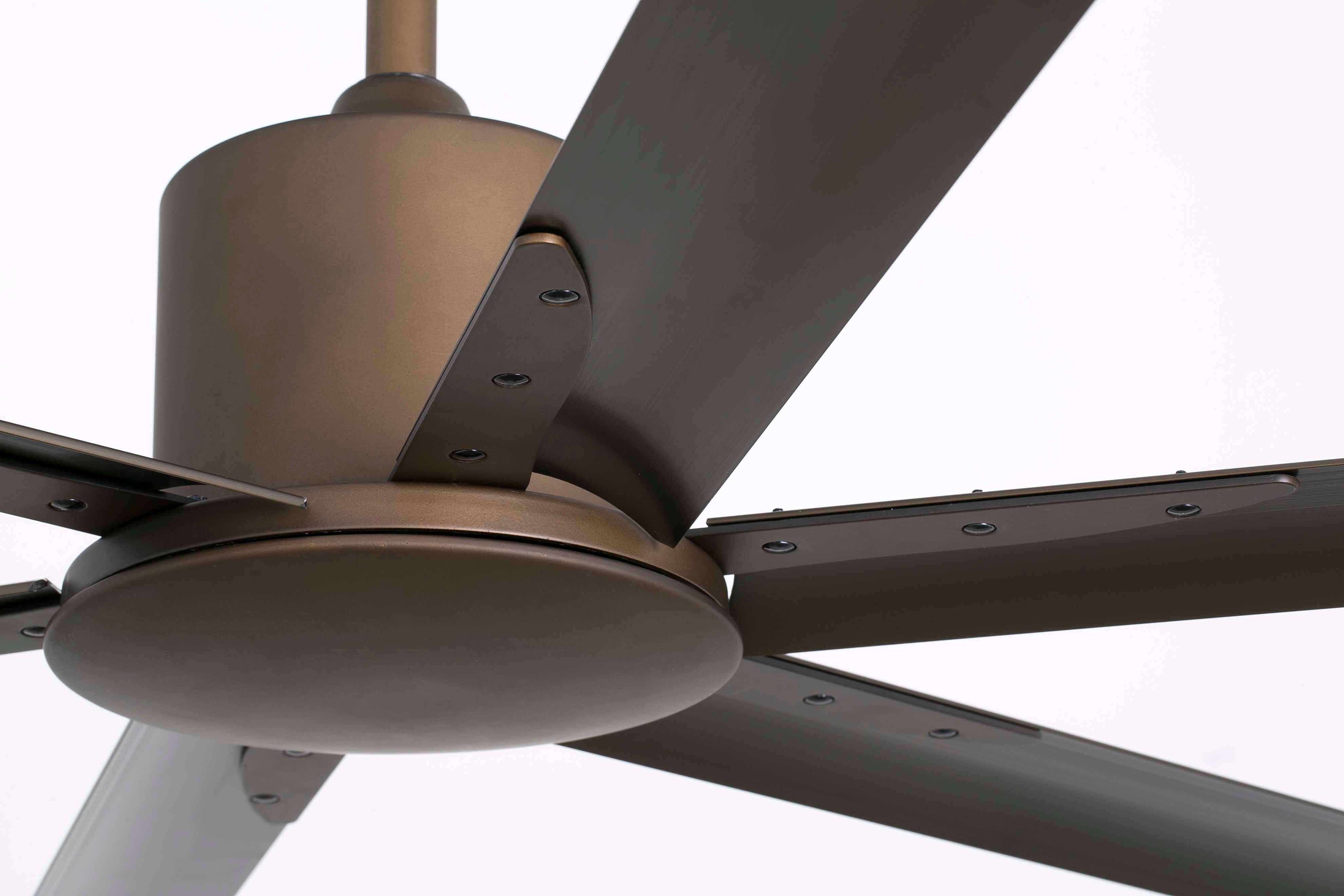 DC Deckenventilator Andros Braun 213 cm mit Fernbedienung