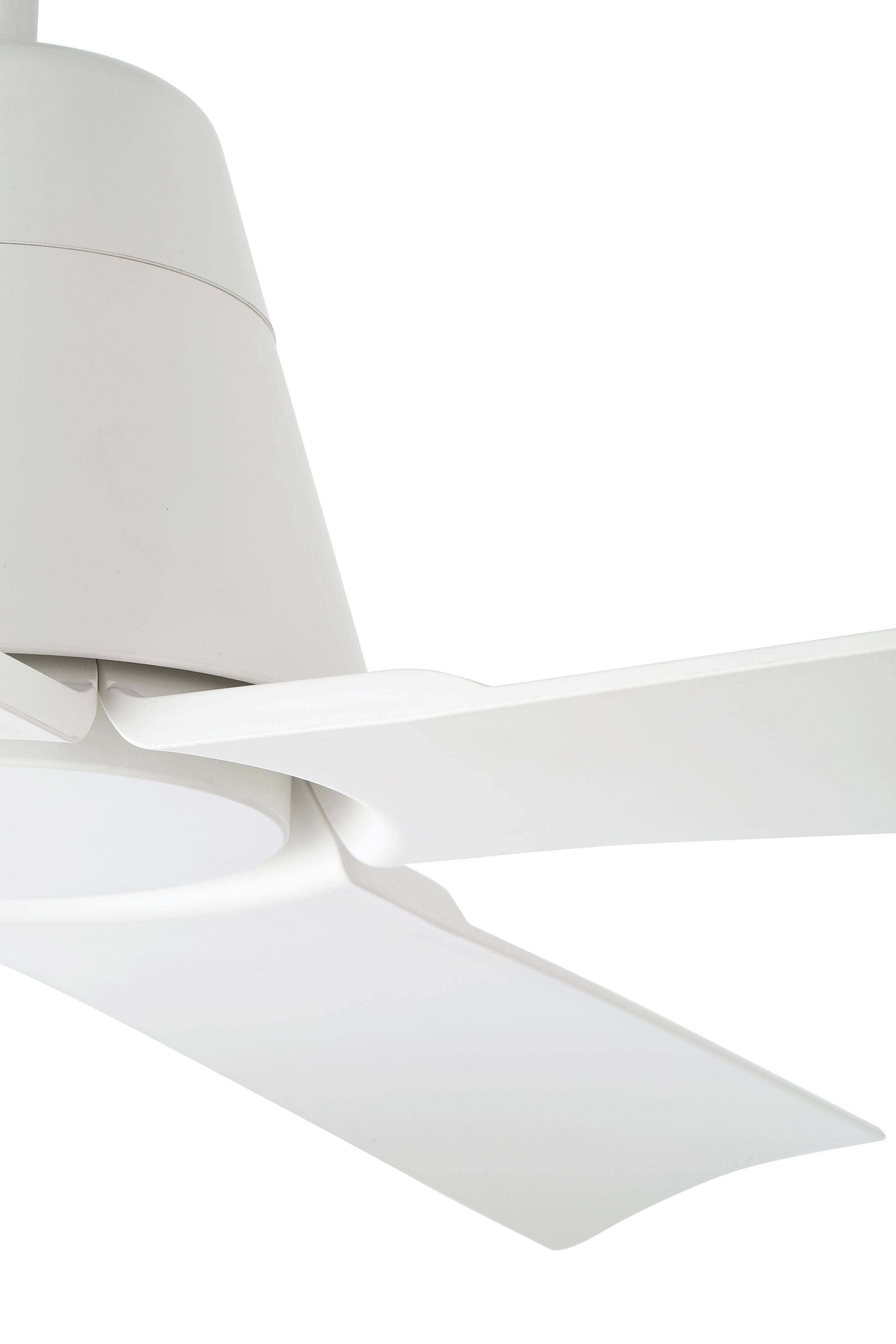 Outdoor DC Deckenventilator Typhoon Weiß mit Fernbedienung