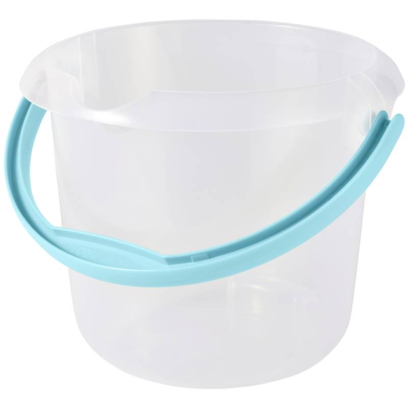 keeeper Putzeimer "mika", rund, 5 Liter, transparent