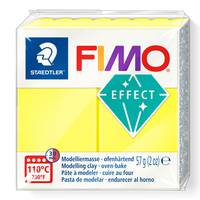 Staedtler FIMO 8010, Knetmasse, Gelb, Erwachsene, 1 Stück(e), Neon yellow, 1 Farben