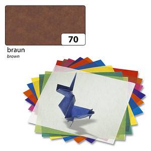 Folia Transparentpapier braun 42.0 g/qm 25 St. - g/m²