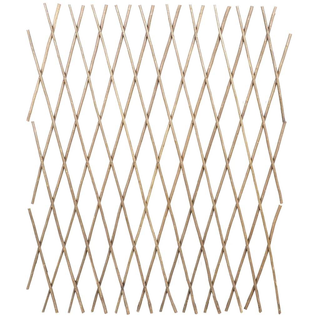 vidaXL Weidenzaun 5 Stk. 180x90 cm