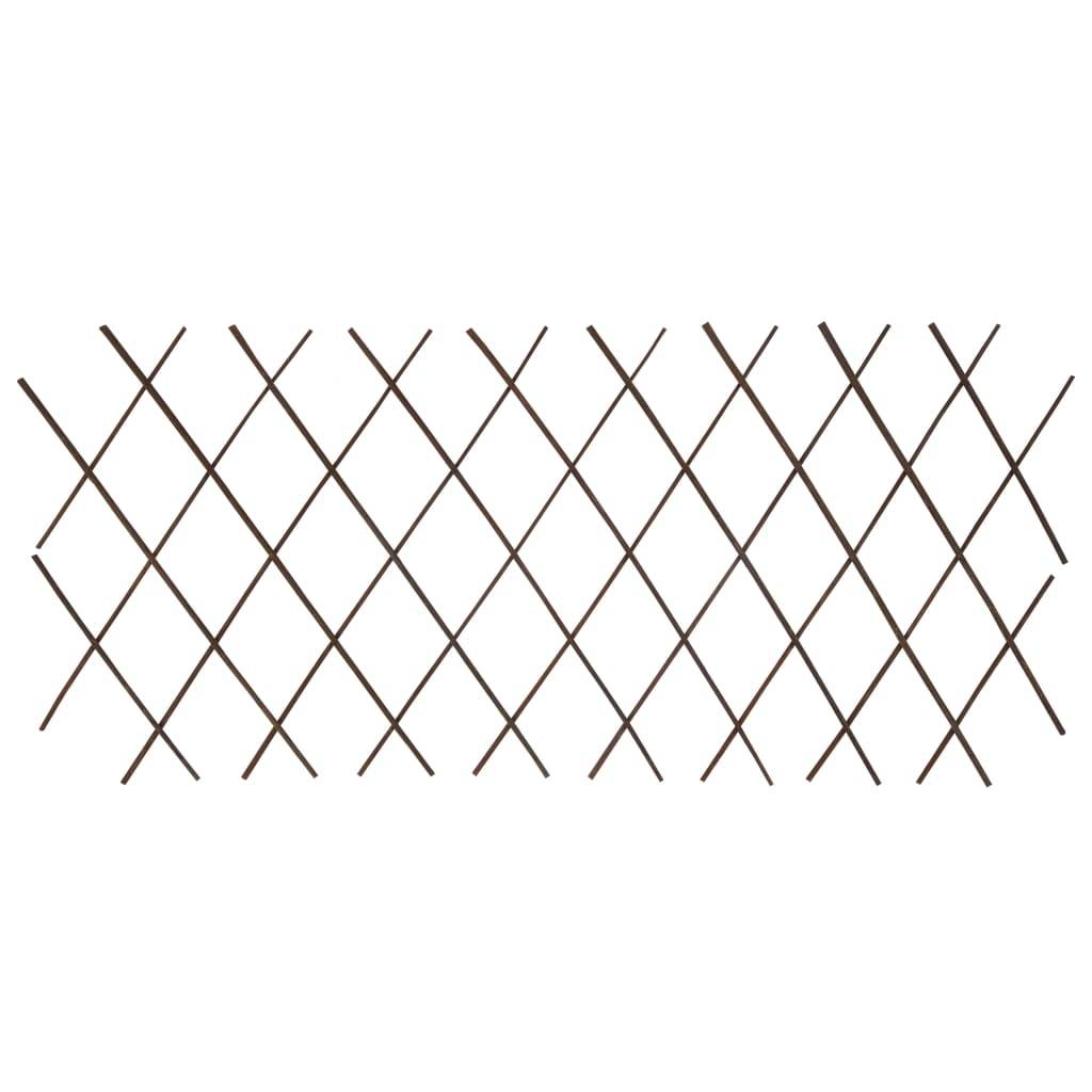 vidaXL Weidenzaun-Rankgitter 5 Stk. 180×60 cm