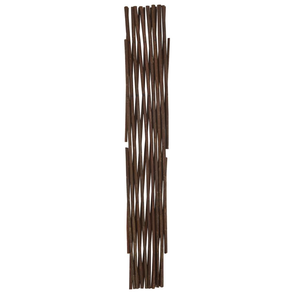 vidaXL Weidenzaun-Rankgitter 5 Stk. 180×60 cm