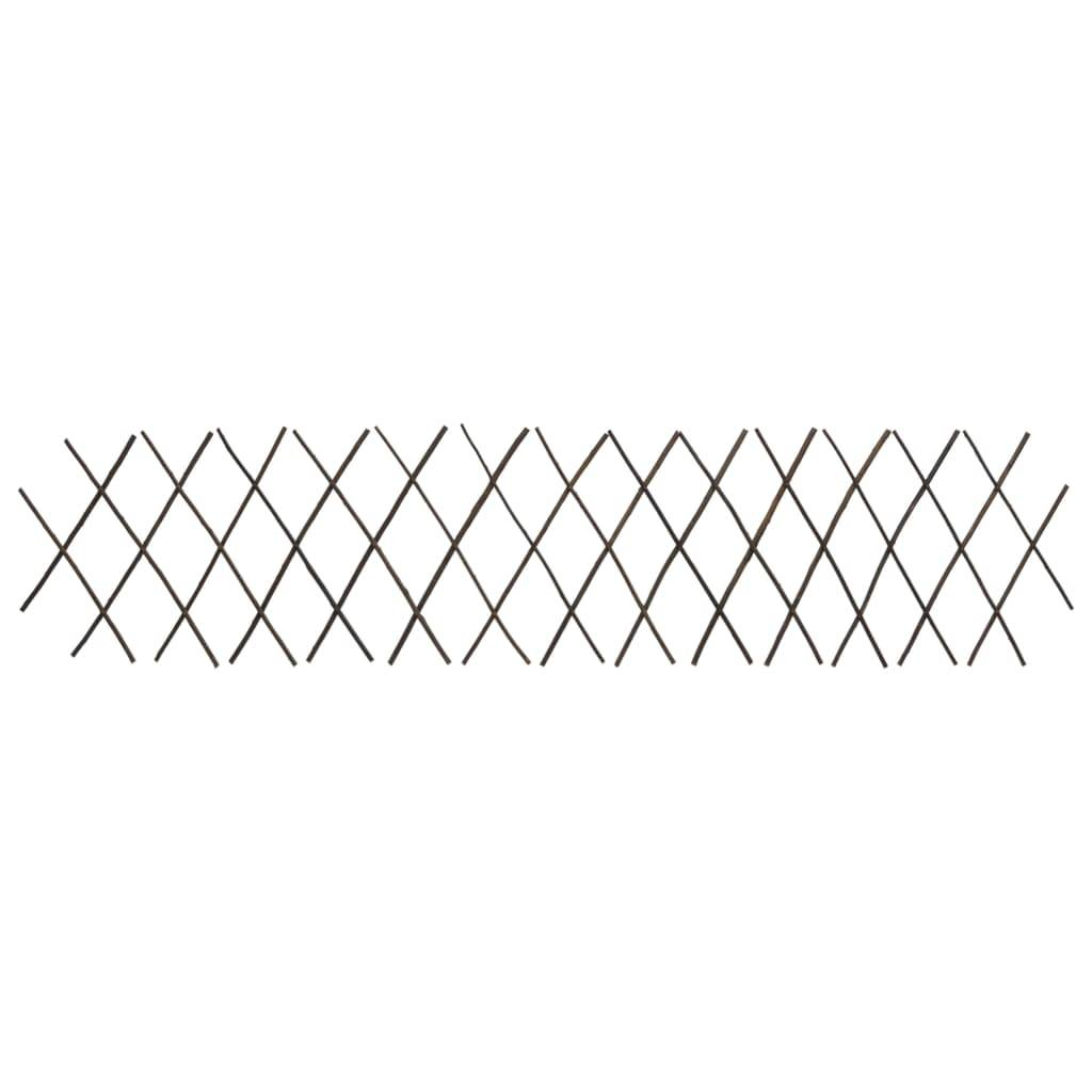 vidaXL Weidenzaun-Rankgitter 5 Stk. 180x30 cm