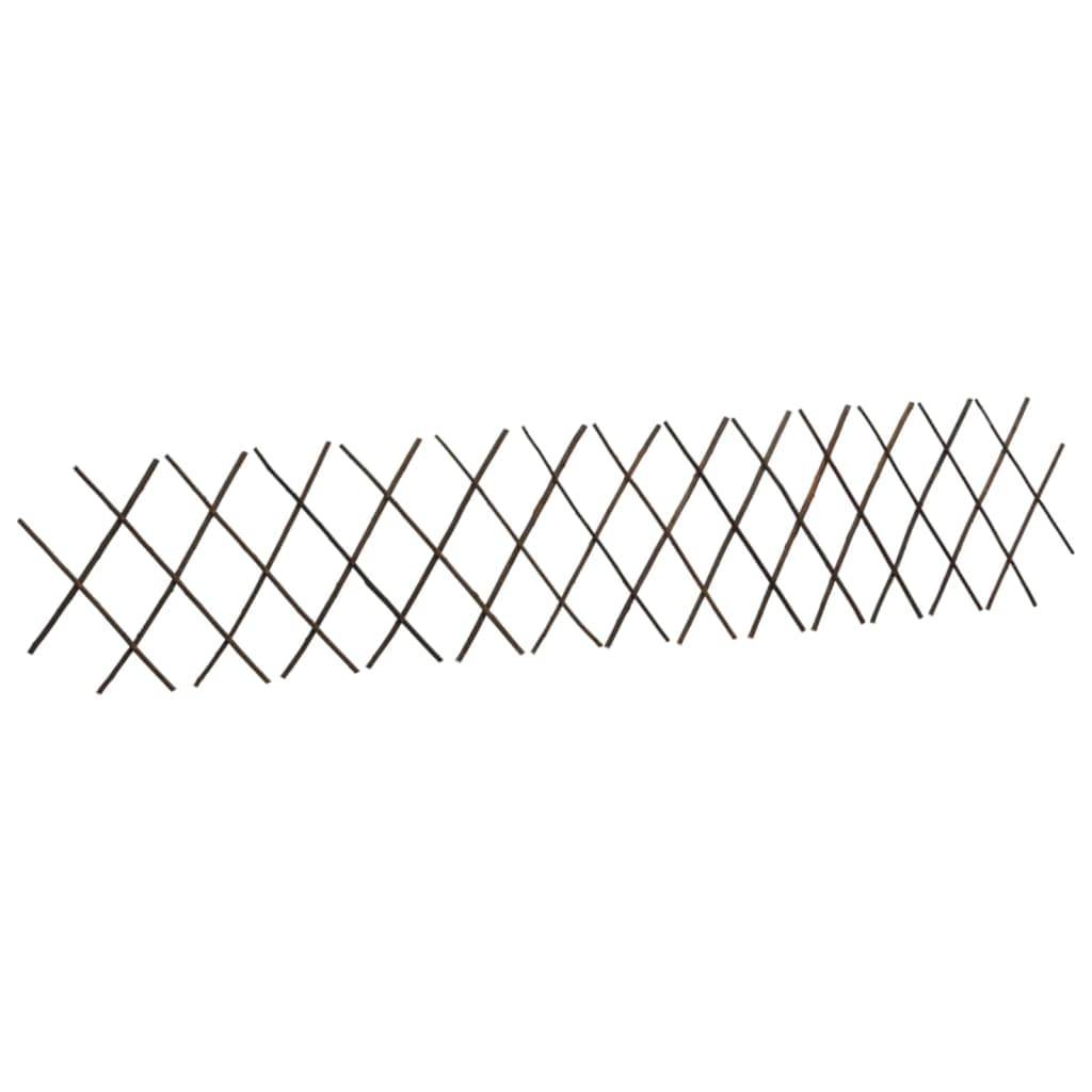 vidaXL Weidenzaun-Rankgitter 5 Stk. 180x30 cm