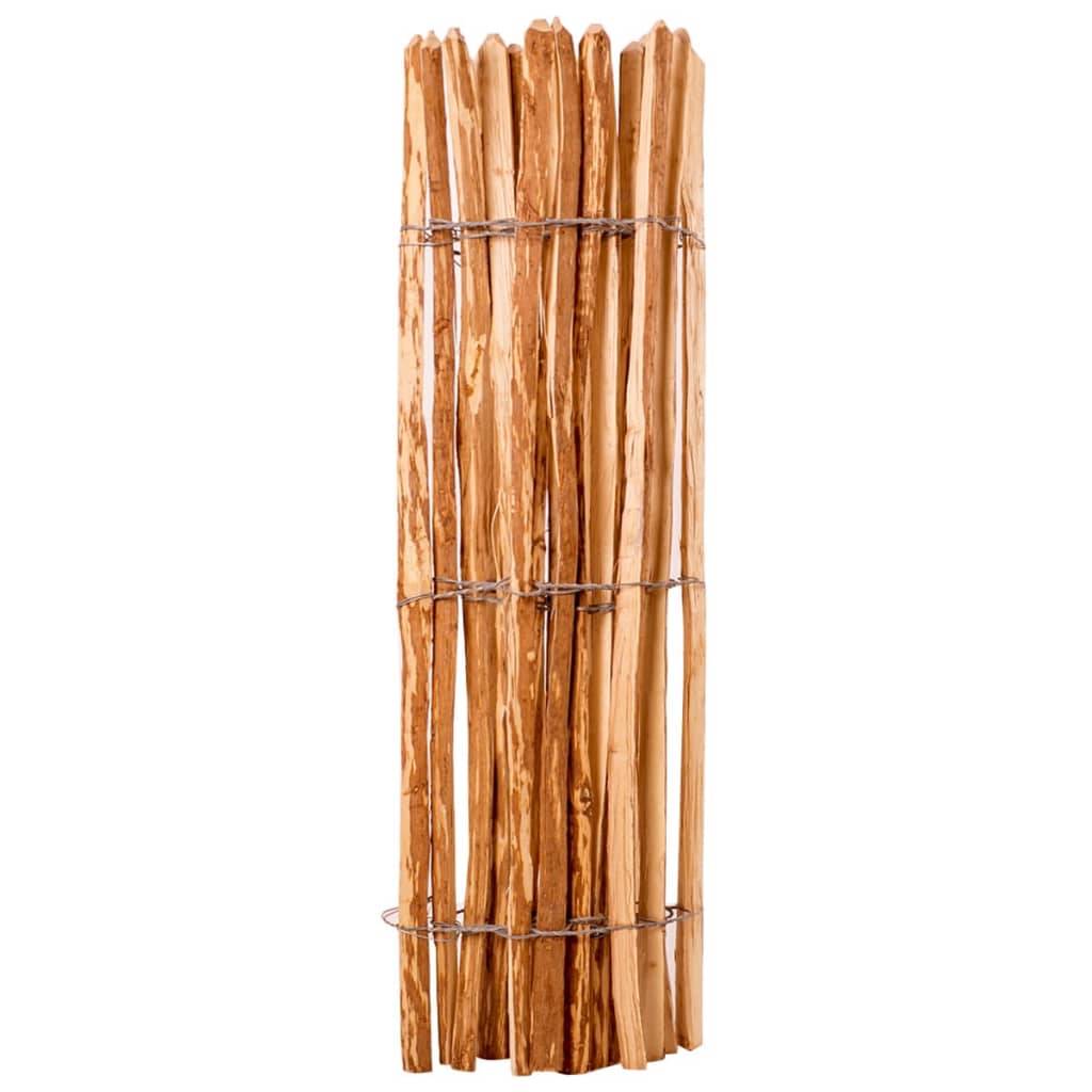 vidaXL Staketenzaun Haselnuss 120x250 cm
