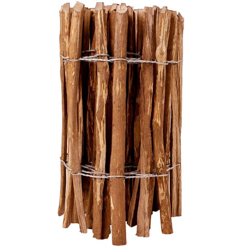 vidaXL Staketenzaun Haselnuss 60x500 cm