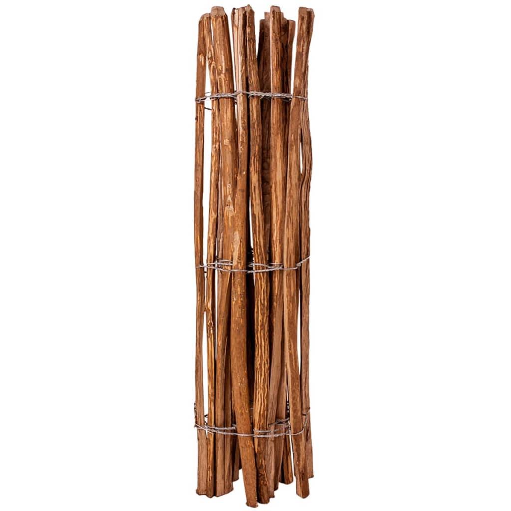 vidaXL Staketenzaun Haselnuss 120x250 cm