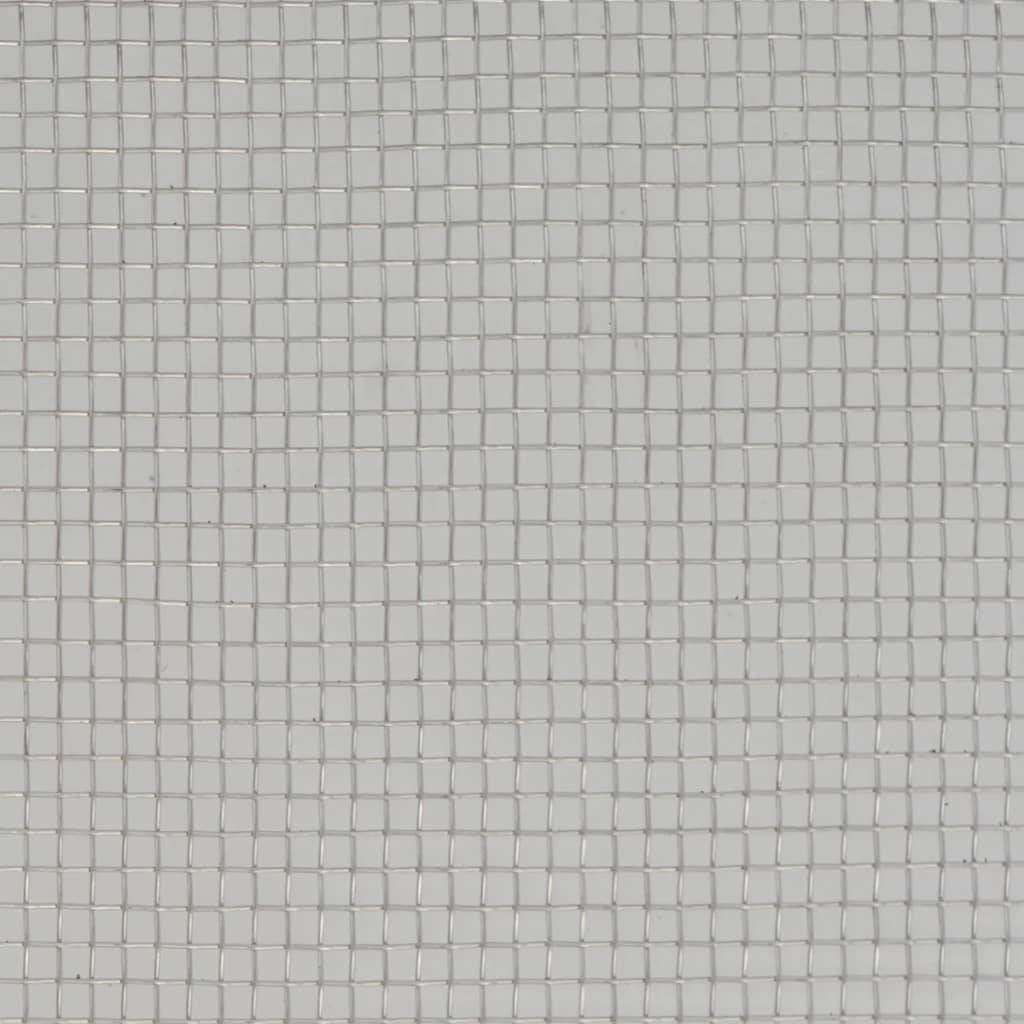 vidaXL Drahtgewebe 100x1000 cm Edelstahl 202