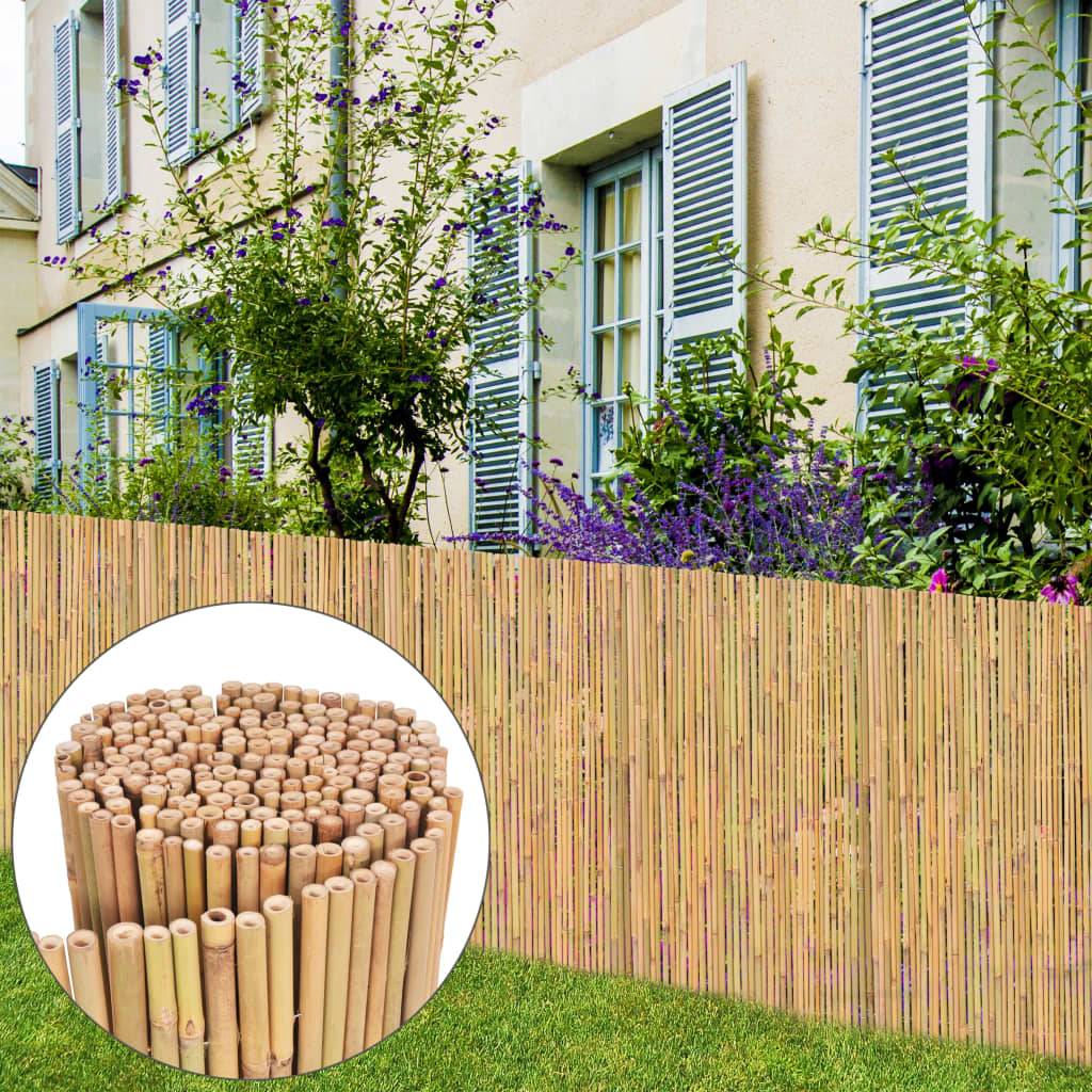 vidaXL Gartenzaun Bambus 300 x 100 cm
