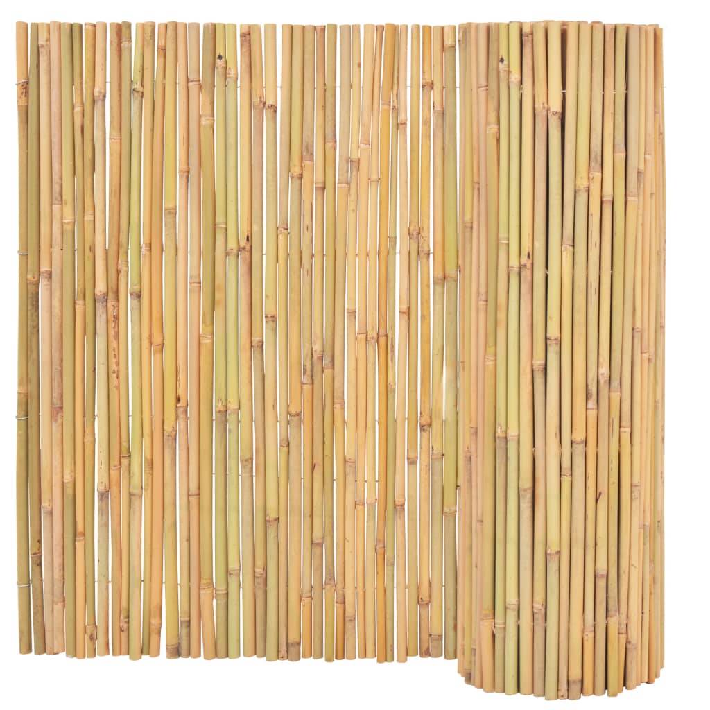 vidaXL Gartenzaun Bambus 300 x 100 cm