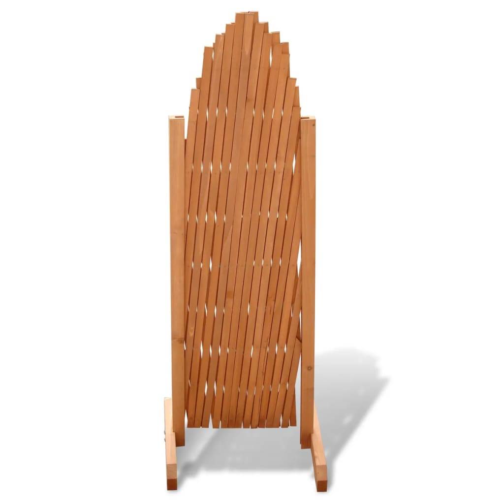 vidaXL Spalierzaun Massivholz 180x100 cm