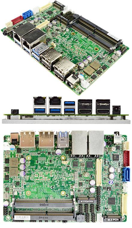 Jetway MF05V20 (Intel Tiger Lake-U i5-1145G7E) [PCIe 4.0, 2x LAN, 4x HDMI/DP]