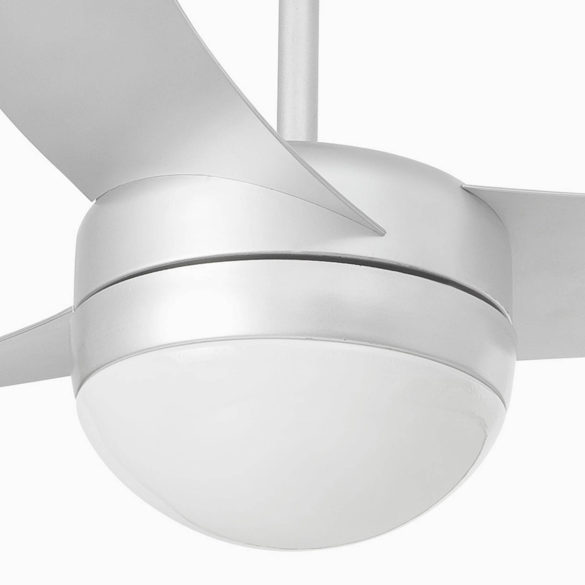 Deckenventilator Easy Grau mit Licht und Fernbedienung