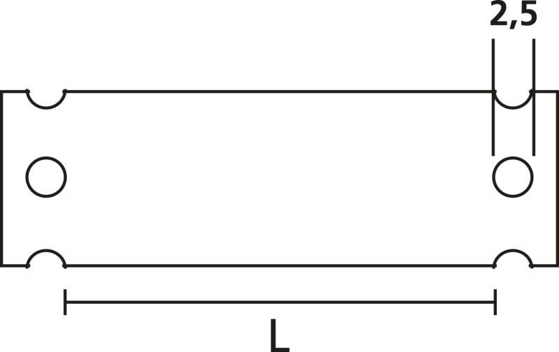 HellermannTyton Zeichenträger HC 12-35-CL (VE50)