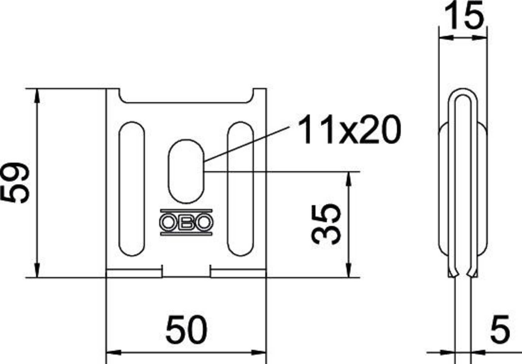 OBO Bettermann Wandbestiger K12 1818 A2