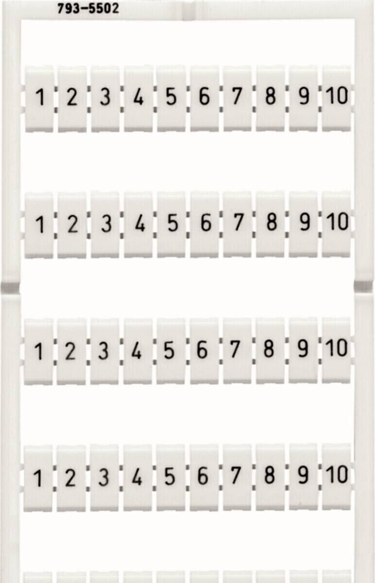 WAGO GmbH & Co. KG WMB-Bezeichnungssystem 793-5502