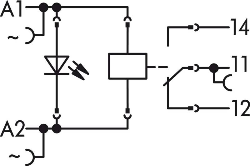 WAGO GmbH & Co. KG Stecksockel m.Relais 788-508
