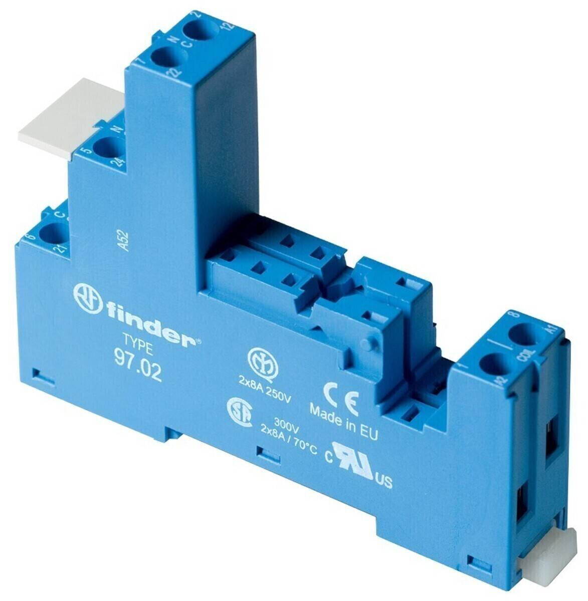 Finder Schraubfassung 97.02