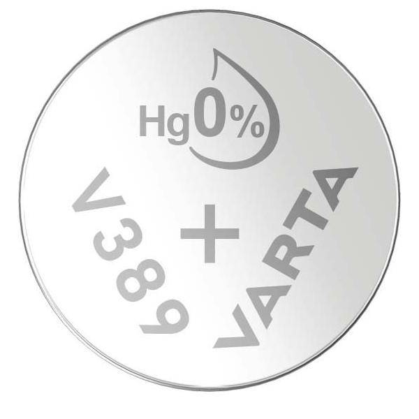 10 Stk. Varta Cons.Varta Uhren-Batterie V 389 Stk.1