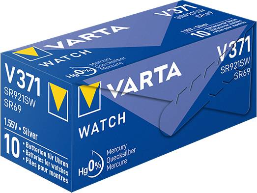 Varta Cons.Varta Uhren-Batterie V 371 Stk.1
