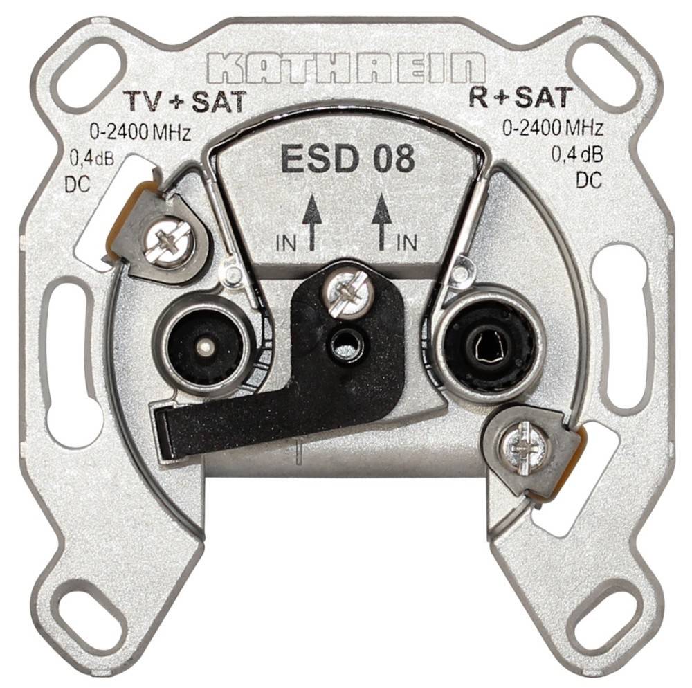 Kathrein SAT-Steckdose 2fach ESD 08