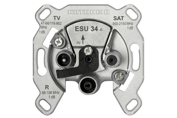 Kathrein Einkabel-Steckdose 3fach ESU 34