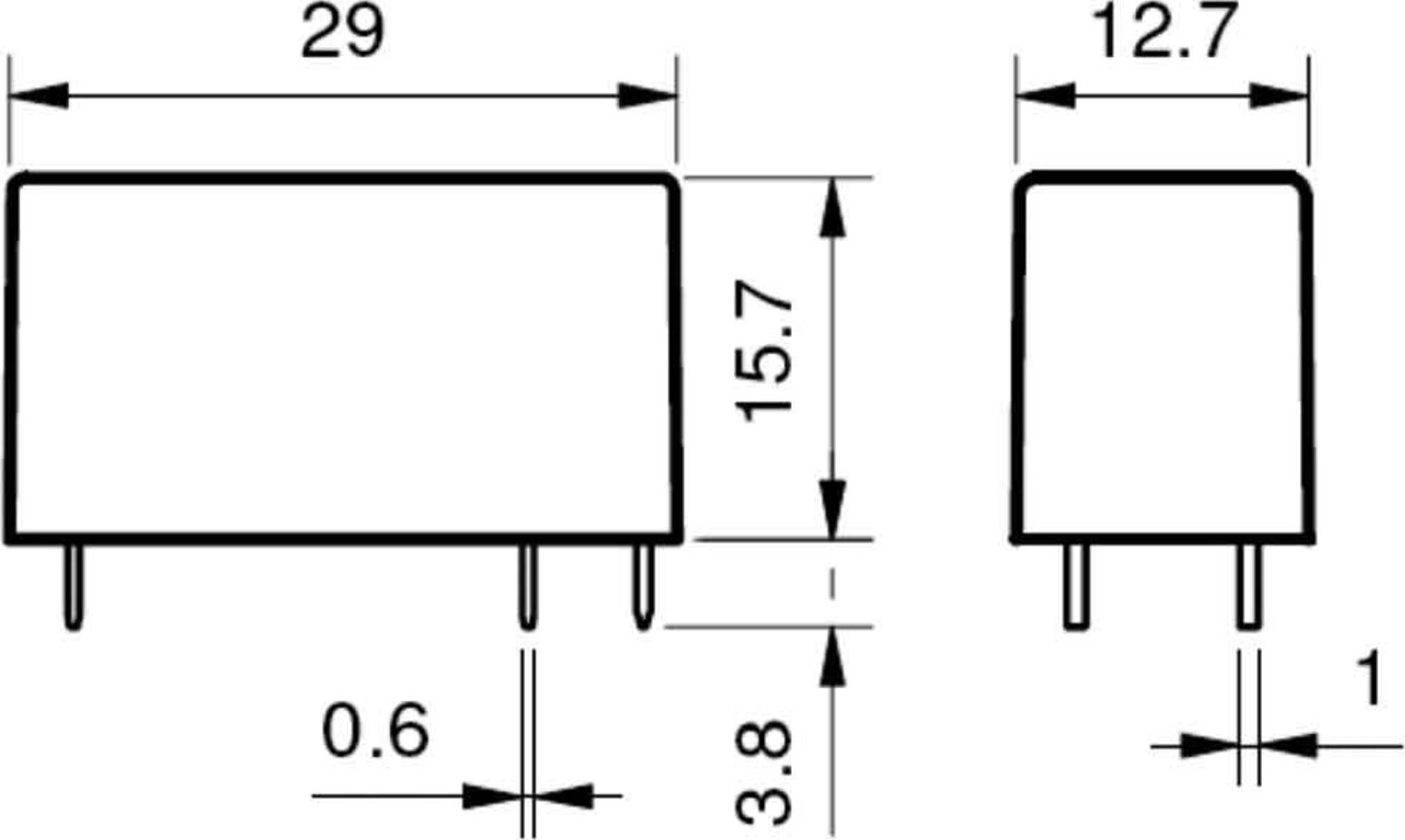 Finder Steck-/Printrelais 41.81.7.024.9024