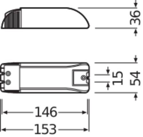 OSRAM BETRIEBSGERÄTE Phasenabschnittsdimmer HTIDALI315/220240DIM