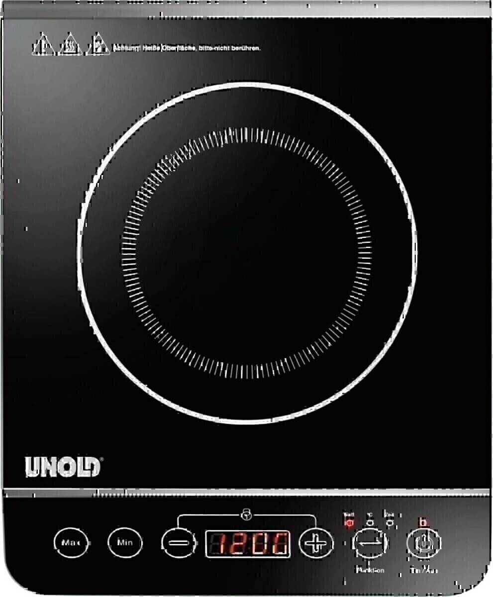 Unold Induktionskochplatte 58105 eds/sw