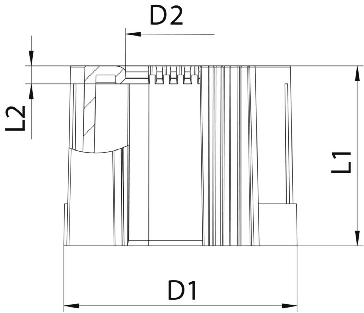 OBO Bettermann Rohrendtülle 129 TB M16