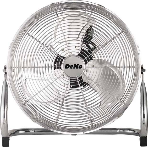 DeKon Bodenventilator B 141 Chrom-Line