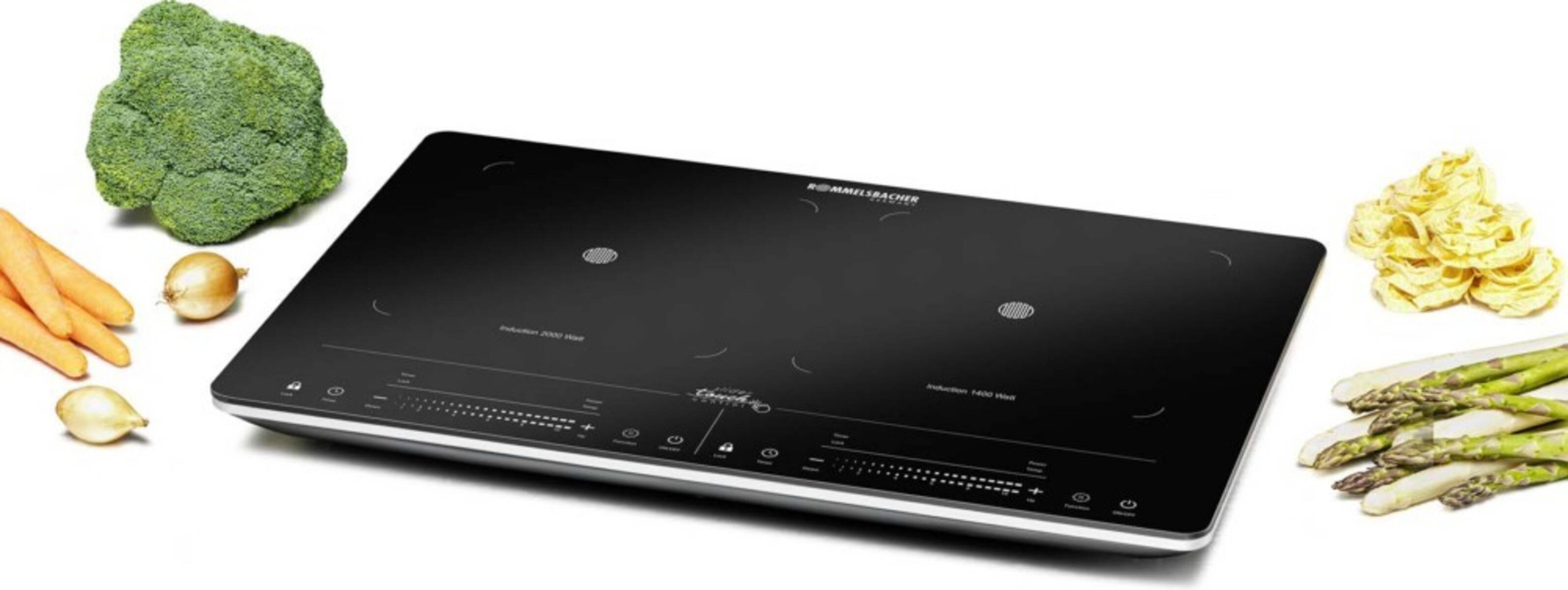 Rommelsbacher Induktion Doppelkochplatte CT 3420/IN