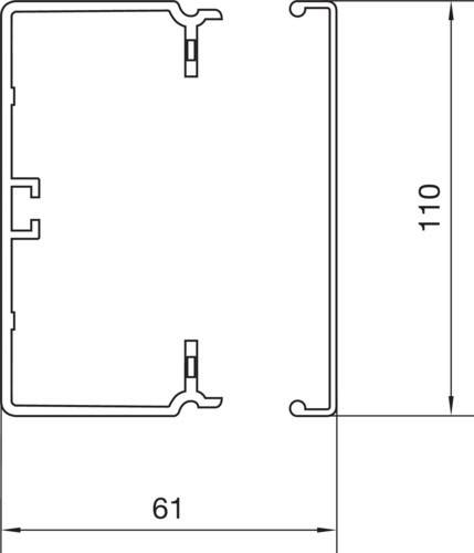Tehalit Leitungsführungskanal FB6011009016