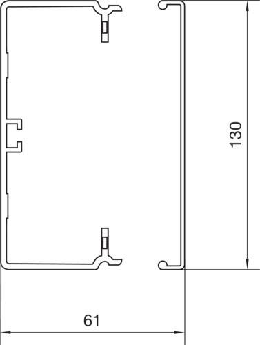 Tehalit Leitungsführungskanal FB6013009016