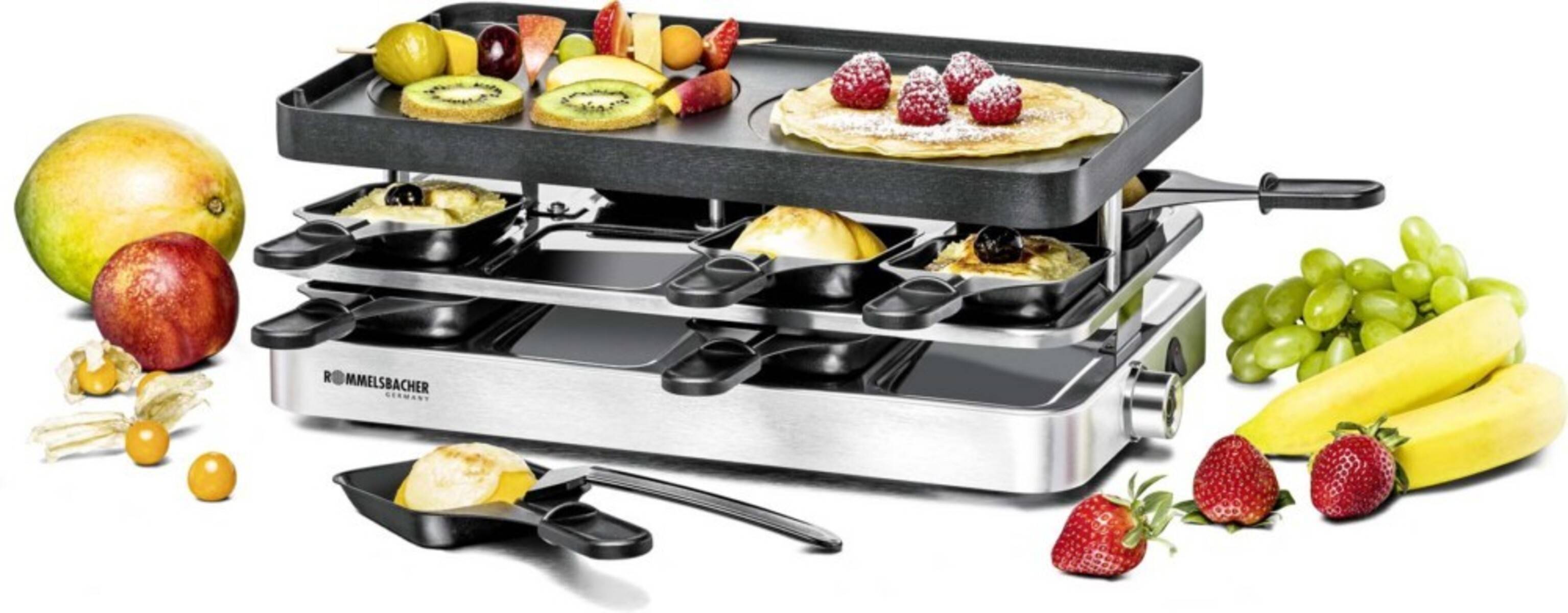 Rommelsbacher Raclette 8er RC 1400