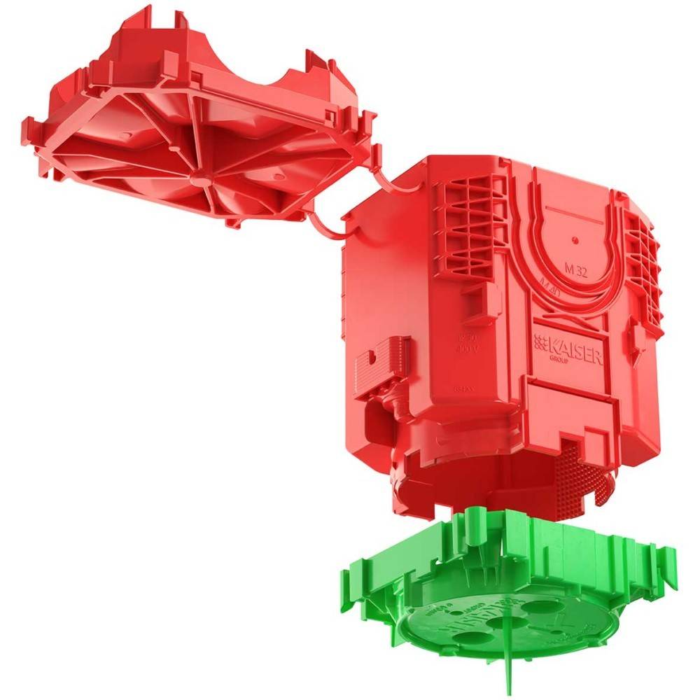 Kaiser Decken-Großrohr-Dose 1260-11