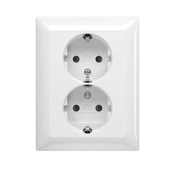 Busch-Jaeger SCHUKO-Doppelsteckdose 202 EUJB-914