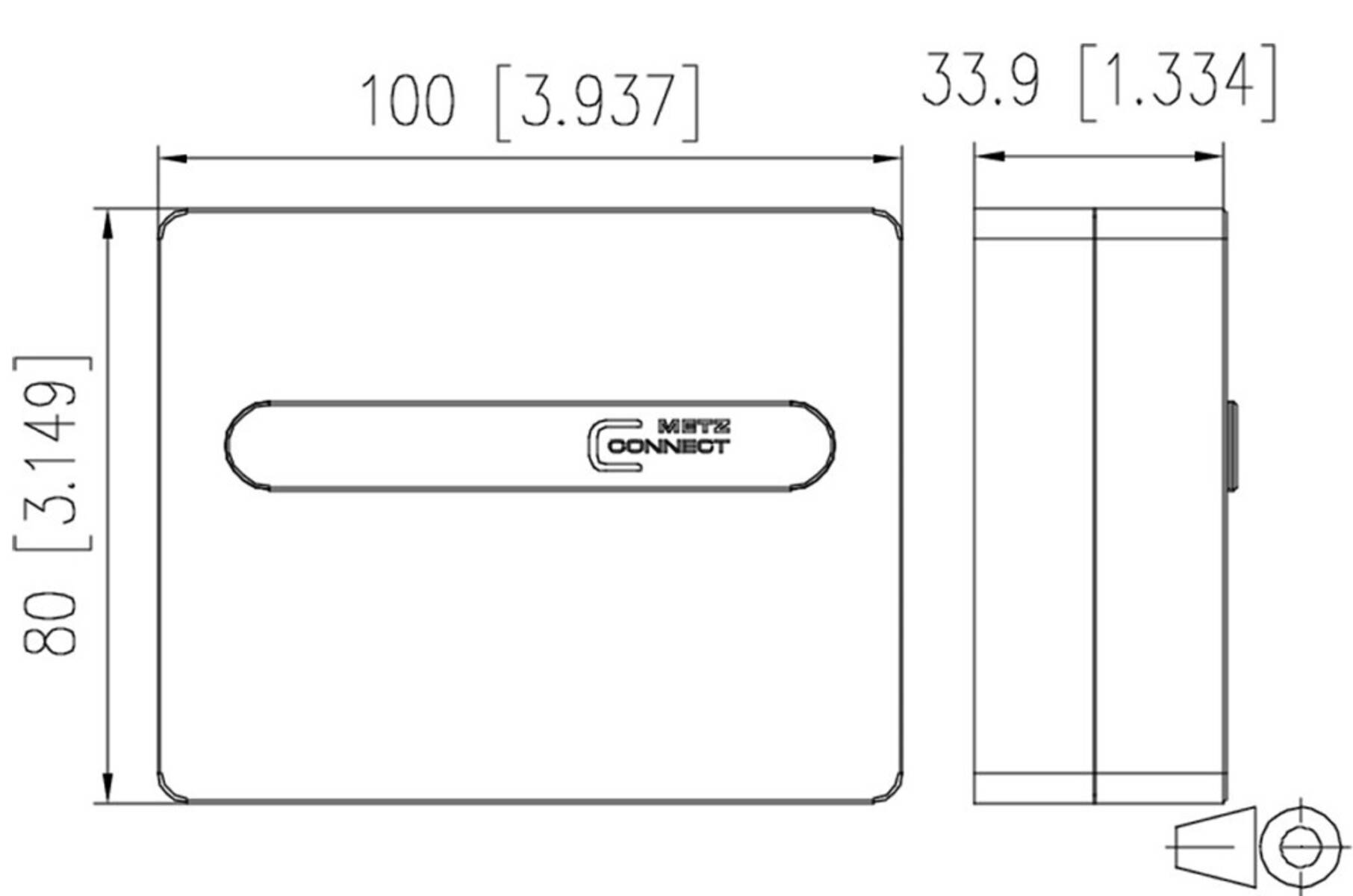 Metz Connect OpDAT ADT leer rws 1501100000HC